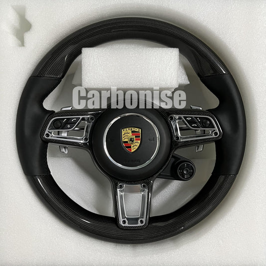 Porsche Carbon Fiber Steering Wheel