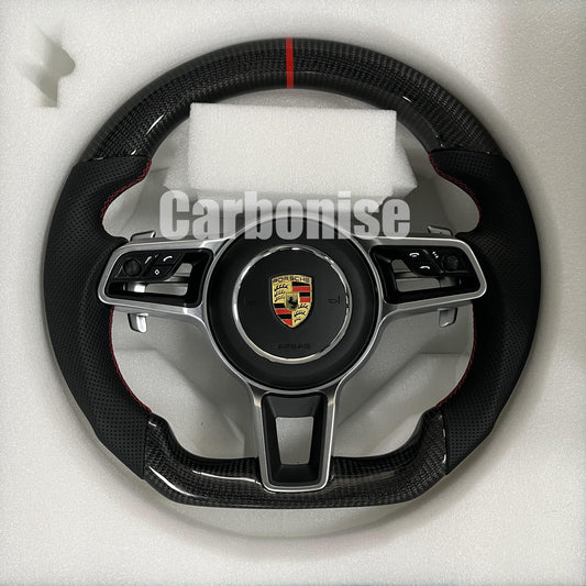 Porsche Carbon Fiber Steering Wheel