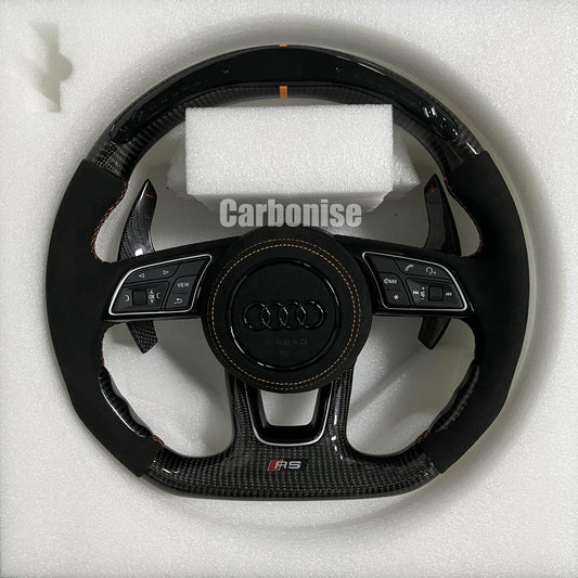 Audi Steering Wheel  (Carbon Fiber +Alcantara) #07