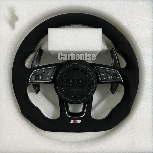 Audi Steering Wheel   (Alcantara) #13