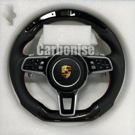 Porsche Carbon Fiber Steering Wheel