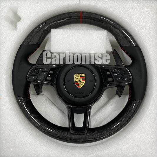 Porsche Carbon Fiber Steering Wheel