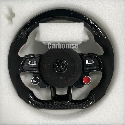 Volkswagen Golf Carbon Fiber Steering Wheel #13