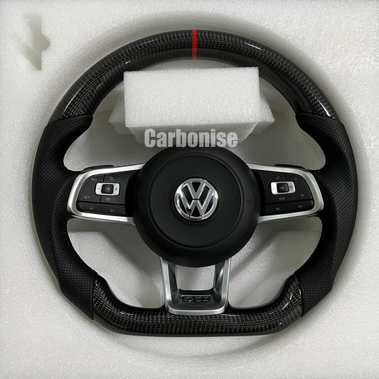 Volkswagen Golf Carbon Fiber Steering Wheel #14